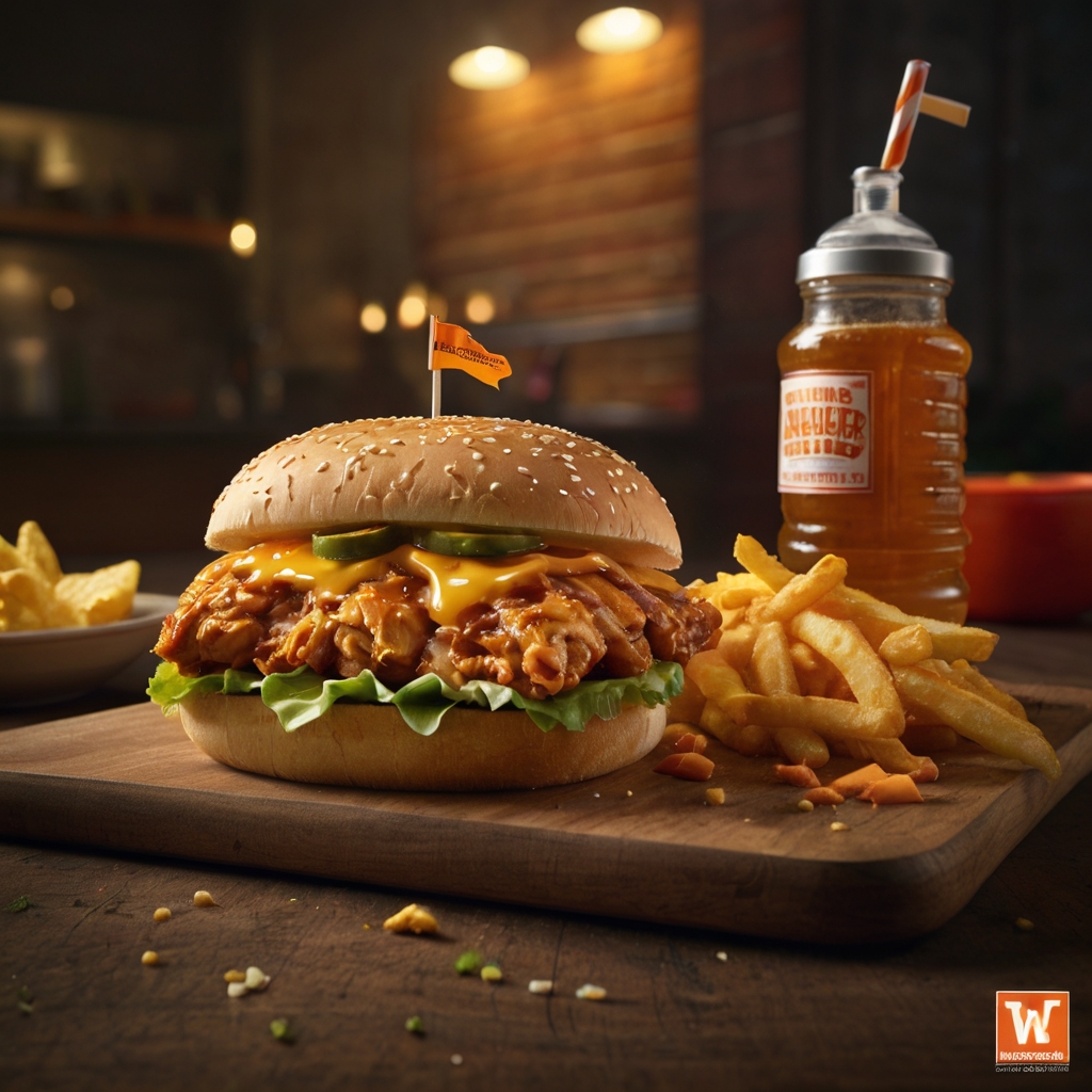 whataburger honey bbq chicken strip sandwich